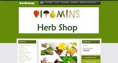 Desktop Screenshot of herbshop.gr